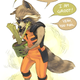 Illustration for article titled Need More Rocket And Groot? Heres a Ton of Fan Art to Warm Your Heart